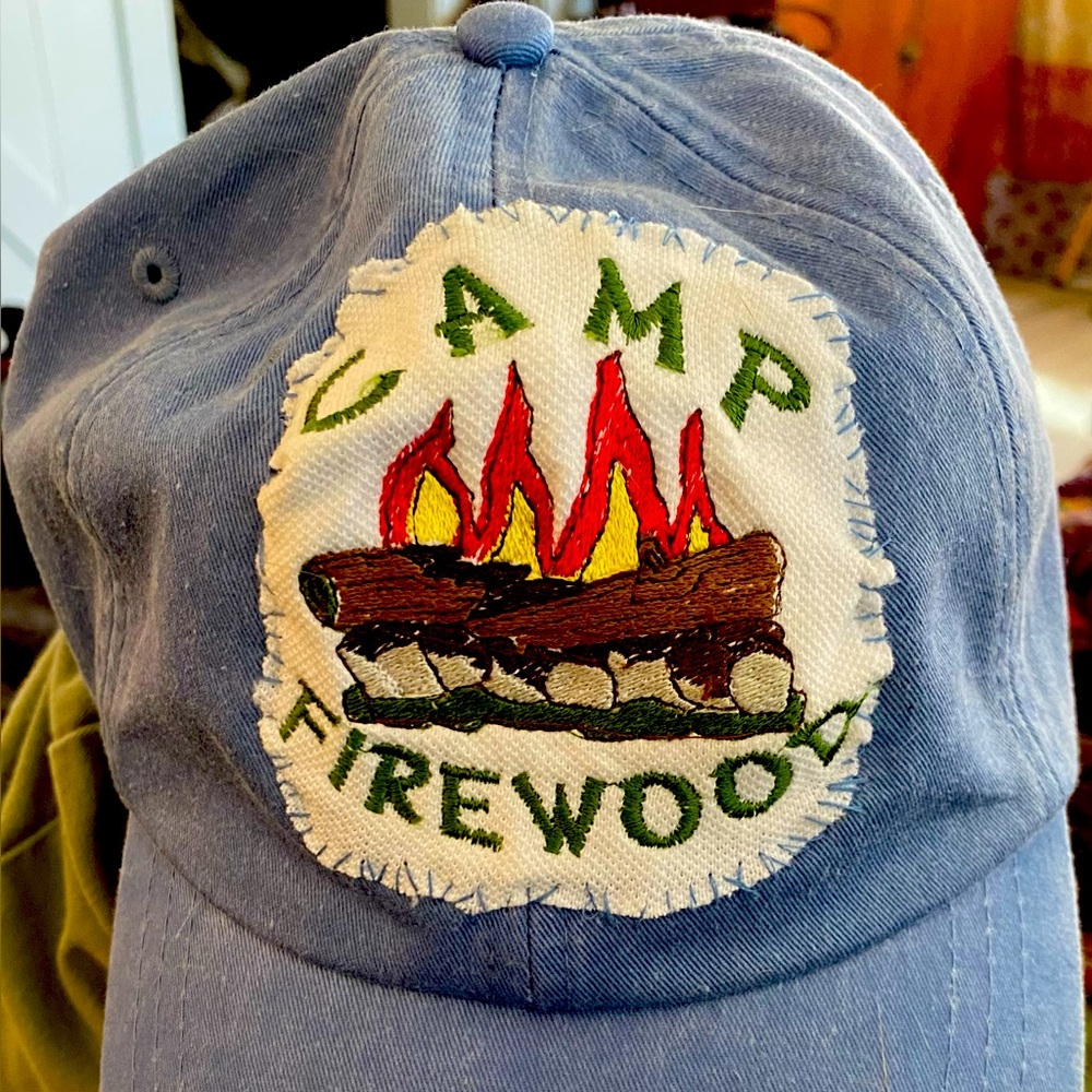 Blue Camp Firewood Cap